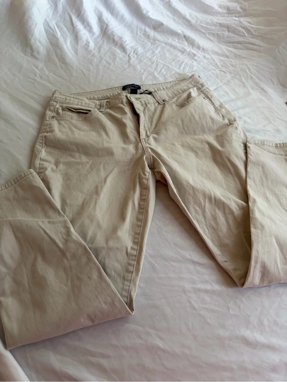 Bandolino Lisbet Khaki Pants — Size 12